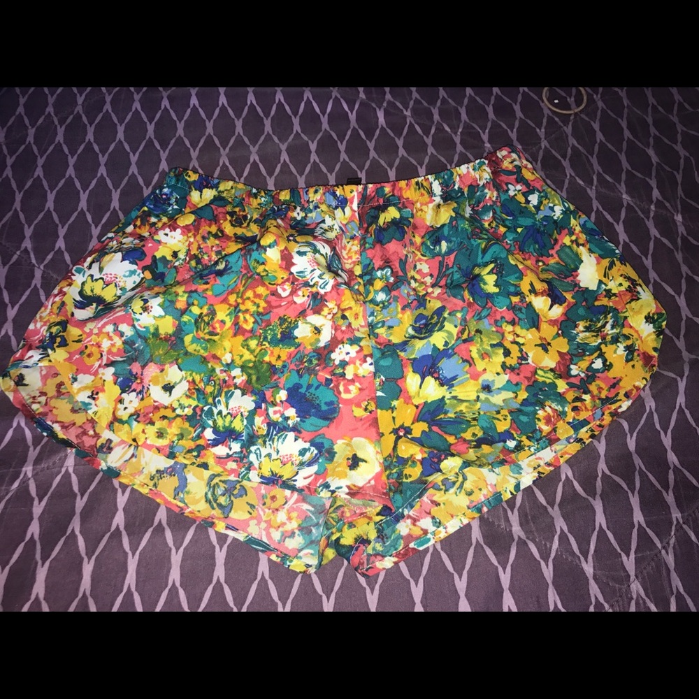 2 For 1 floral shorts